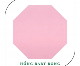 TẤM NHÔM NHỰA - VERMAX HỒNG BABY BÓNG