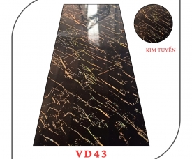 TẤM PVC VÂN ĐÁ - VD43 KIM TUYẾN