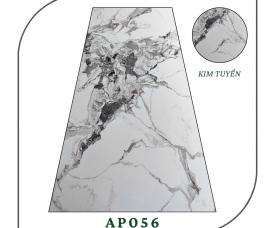 TẤM PVC VÂN ĐÁ ALPHA - AP056 (KIM TUYẾN) 