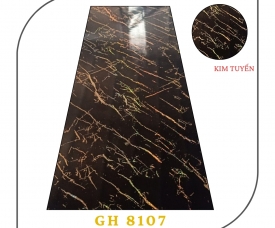 TẤM PVC VÂN ĐÁ - GH 8107 KIM TUYẾN 
