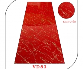 TẤM PVC VÂN ĐÁ - VD83 KIM TUYẾN