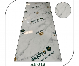 TẤM PVC VÂN ĐÁ ALPHA - AP015