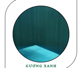 TẤM NHÔM NHỰA GƯƠNG XANH